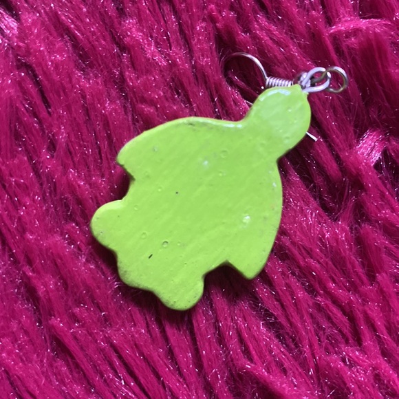 Puerto Rico artisanal turtle earrings 🐢 🌺 🇵🇷 - Picture 6 of 17